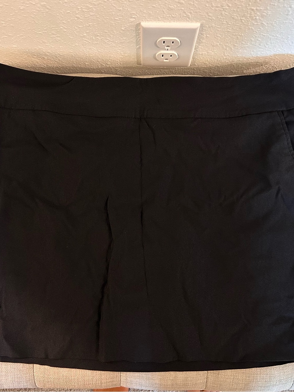 Swing Control Golf Shorts Black Women’s Pull-On Skort